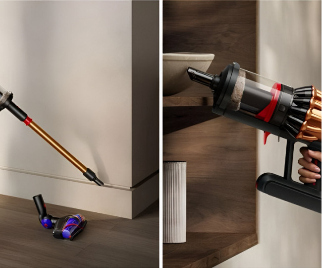 Вертикальний + ручний пилосос (2в1) Dyson V16 Piston Animal Matte Black/Copper (492963-01)